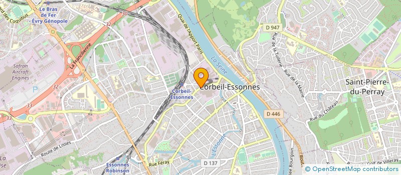 localisation de l'entreprise HABITAT PLUS à CORBEIL-ESSONNES