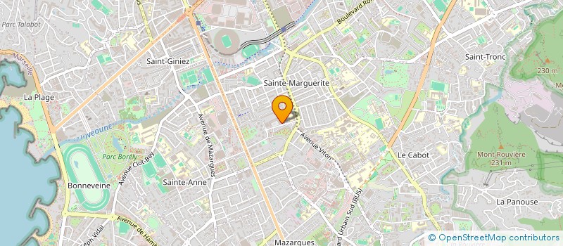 localisation de l'entreprise HABITAT PLUS à MARSEILLE 9EME