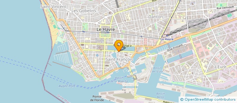 localisation de l'entreprise HABITAT POSE à LE HAVRE