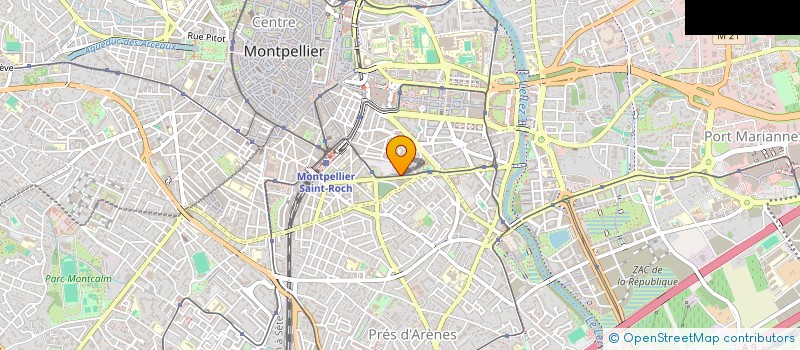 localisation de l'entreprise HABITAT-PRO à MONTPELLIER