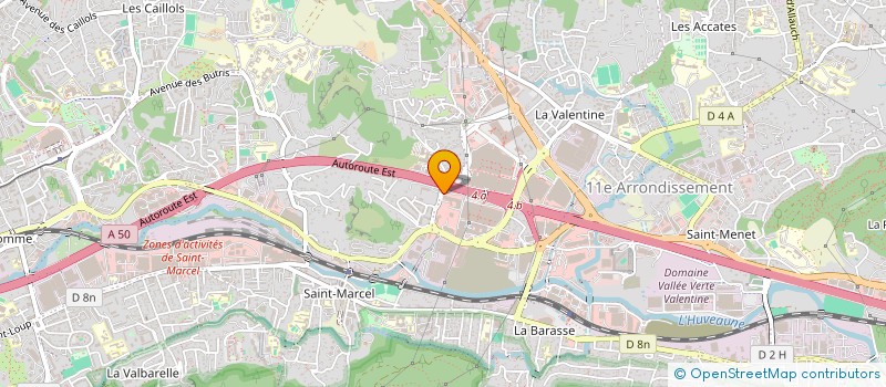 localisation de l'entreprise HABITAT PRO FLUID à MARSEILLE