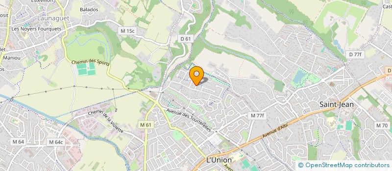 localisation de l'entreprise HABITAT PROJET IMMOBILIER à L'UNION