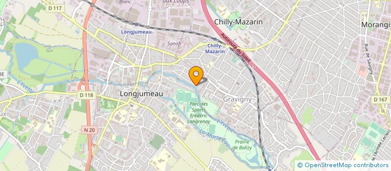 localisation de l'entreprise HABITAT PROJET SAS à LONGJUMEAU