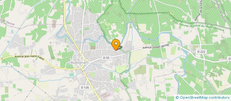 localisation de l'entreprise HABITAT RAISONNE  AUBIGNAN