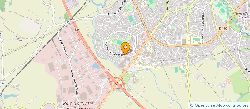 localisation de l'entreprise HABITAT RENOVATION CONSEILS SARL à CHOLET