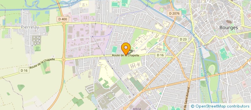 localisation de l'entreprise HABITAT REVENTE  BOURGES