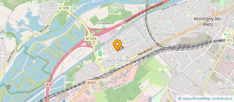 localisation de l'entreprise HABITAT REVETEMENT  MOULINS-LES-METZ