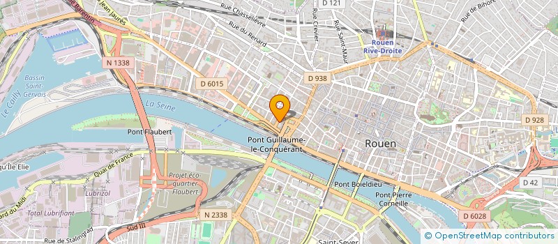 localisation de l'entreprise HABITAT RURAL à ROUEN