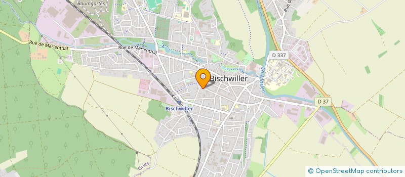 localisation de l'entreprise HABITAT S  BISCHWILLER