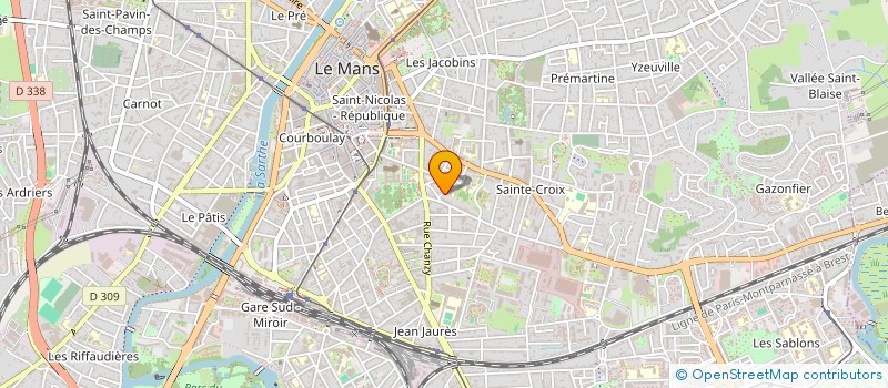 localisation de l'entreprise HABITAT SECURITE à LE MANS