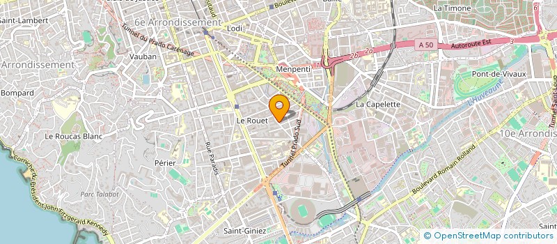 localisation de l'entreprise HABITAT SECURITE à MARSEILLE