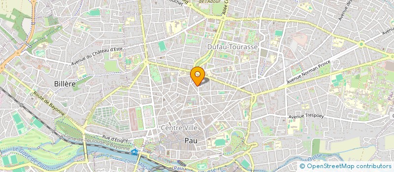 localisation de l'entreprise HABITAT SERVICE à PAU