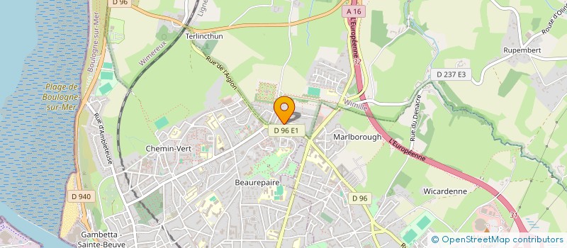 localisation de l'entreprise HABITAT SERVICE  WIMILLE