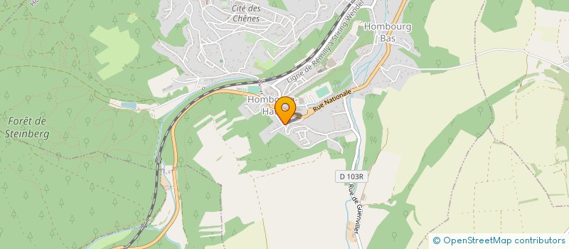 localisation de l'entreprise HABITAT SERVICE ABRAM SARL à HOMBOURG-HAUT