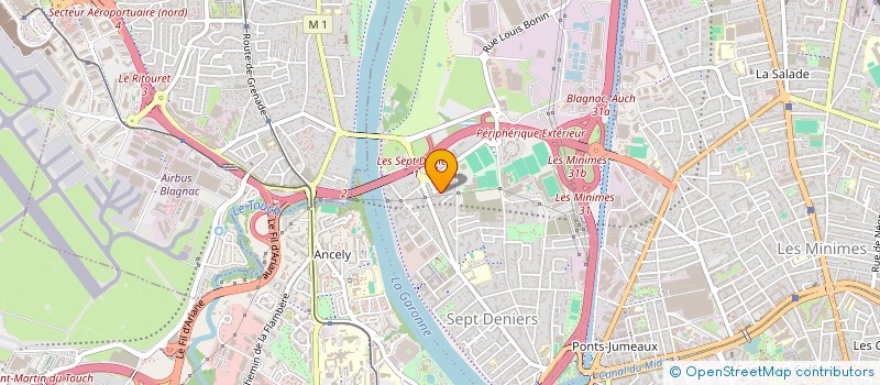 localisation de l'entreprise HABITAT SERVICES OCCITAN à TOULOUSE