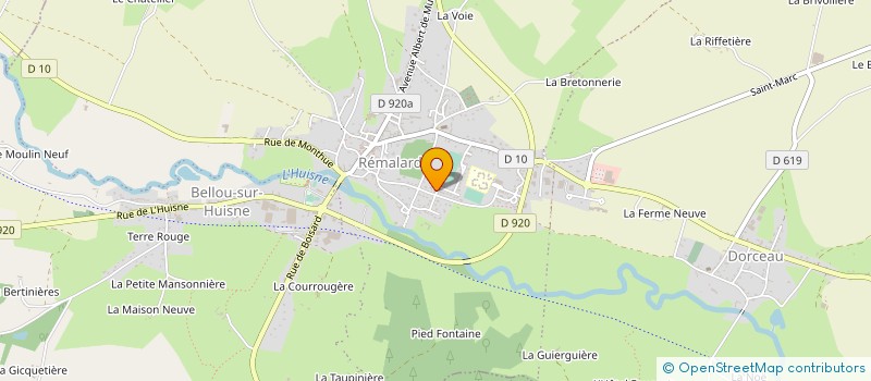 localisation de l'entreprise HABITAT SERVICES PLUS à REMALARD-EN-PERCHE