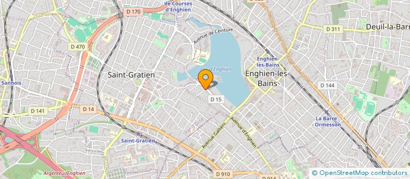 localisation de l'entreprise HABITAT SERVICES PRO  ENGHIEN-LES-BAINS