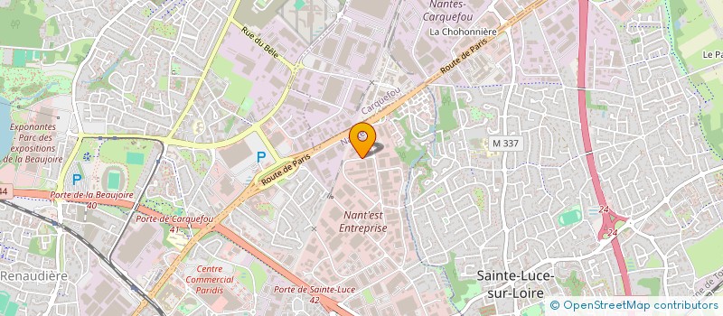 localisation de l'entreprise HABITAT SOL CONCEPT à NANTES