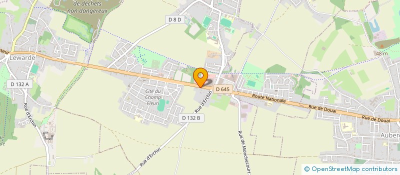 localisation de l'entreprise HABITAT SOLIDAIRE  MASNY