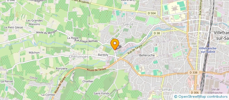 localisation de l'entreprise HABITAT & SOLUTIONS DURABLES à GLEIZE