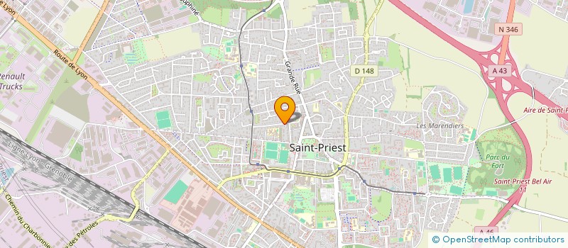 localisation de l'entreprise HABITAT SOLUTIONS PREMIUM  SAINT-PRIEST