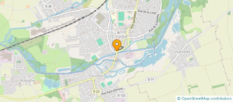 localisation de l'entreprise HABITAT TOIT PRO à CORBIE