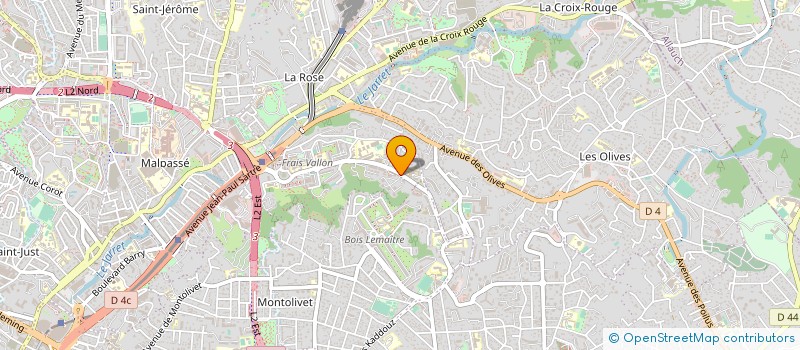 localisation de l'entreprise HABITAT TRAVAUX CONCEPT à MARSEILLE