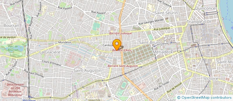 localisation de l'entreprise HABITAT WAGNER REMAEKER à BORDEAUX
