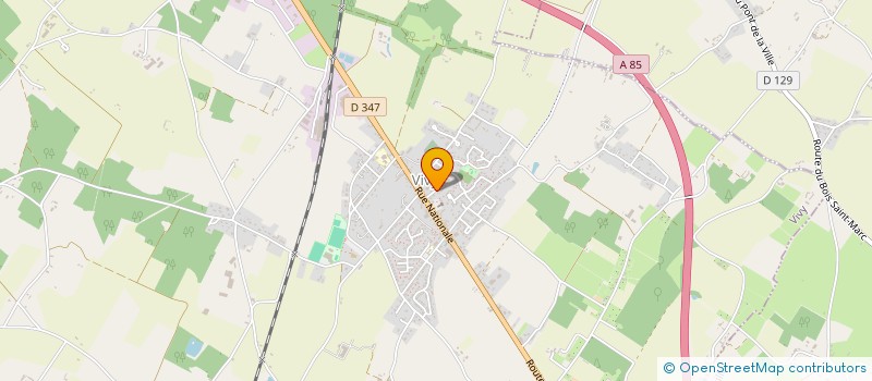 localisation de l'entreprise HABITAT49  VIVY