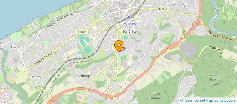 localisation de l'entreprise HABITATION ALTERNATIVE PARTICIPATIVE INTERGENERATIONNELLE ET INCLUSIVE à THONON-LES-BAINS