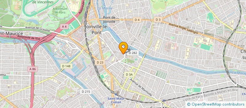 localisation de l'entreprise HABITATION FONTES à SAINT-MAUR-DES-FOSSES