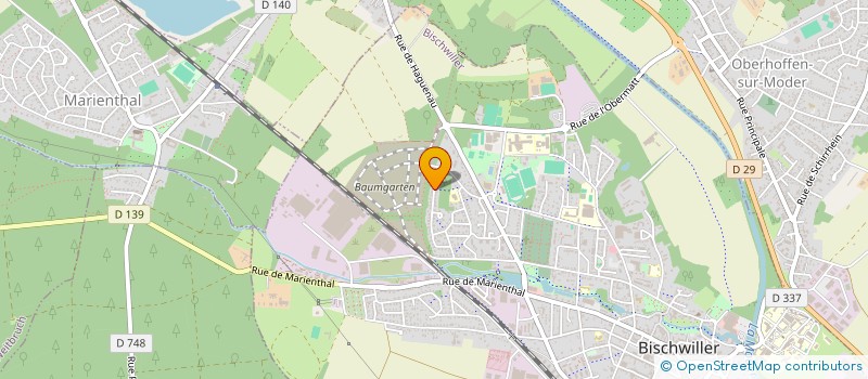 localisation de l'entreprise HABITATION LUTTERBACH  BISCHWILLER