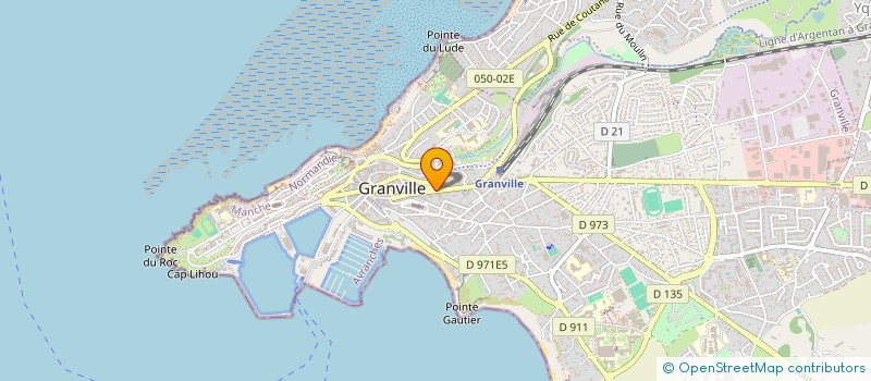 localisation de l'entreprise HABITATION VENT D'OUEST à GRANVILLE