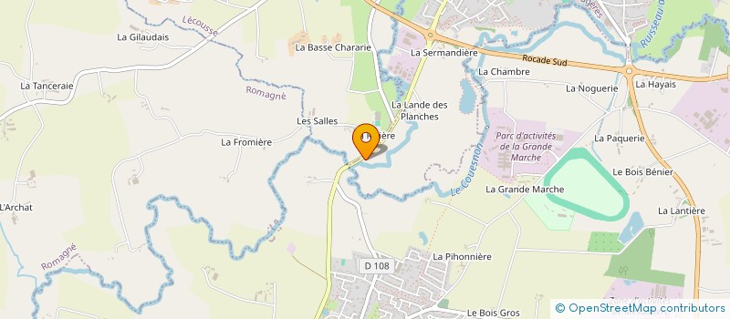 localisation de l'entreprise HABITATIONS LI à FOUGERES