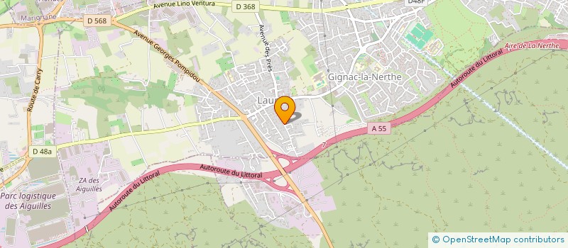 localisation de l'entreprise HABITATIONS NOUVELLES à GIGNAC-LA-NERTHE