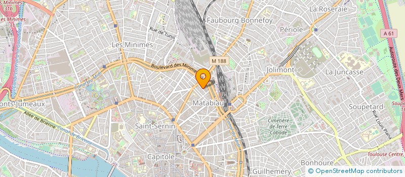 localisation de l'entreprise HABITATMALIN.COM à TOULOUSE