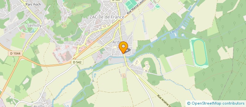 localisation de l'entreprise HABITATRENOV à LAON