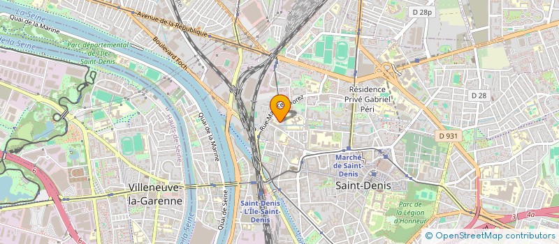 localisation de l'entreprise HABITE EN COOPERATIVE à SAINT-DENIS