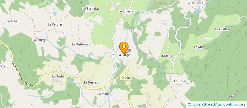 localisation de l'entreprise HABITER AUTREMENT EN LIVRADOIS FOREZ  SAINT-AMANT-ROCHE-SAVINE