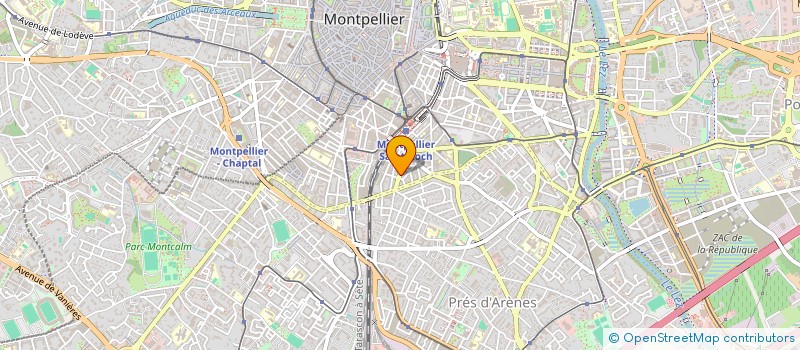 localisation de l'entreprise HABITER C'EST CHOISIR à MONTPELLIER