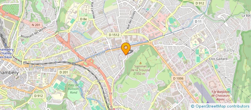 localisation de l'entreprise HABITER DEMAIN  LA RAVOIRE