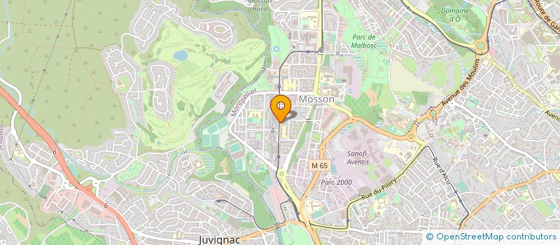 localisation de l'entreprise HABITER ENFIN! à MONTPELLIER