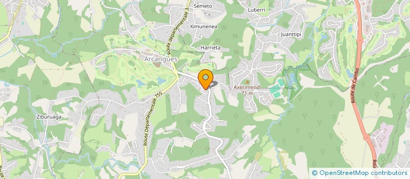 localisation de l'entreprise HABITER SES REVES  ARCANGUES