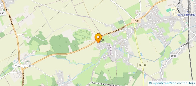 localisation de l'entreprise HABITOM RENOV  MAZINGHEM