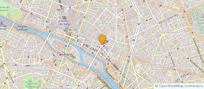 localisation de l'entreprise HABITS NOIRS  PARIS