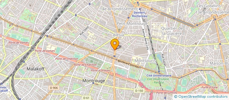 localisation de l'entreprise HABITTEX  PARIS