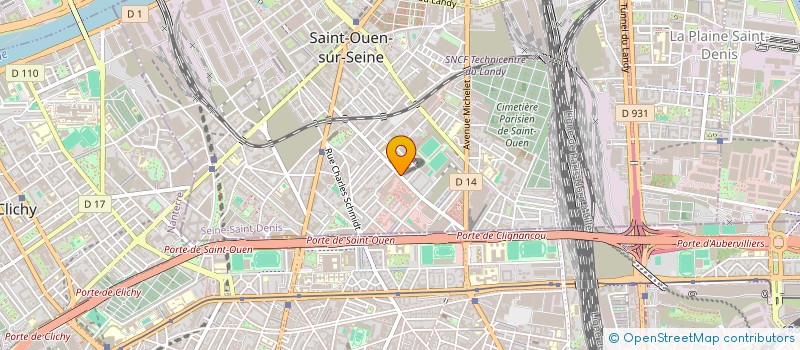 localisation de l'entreprise HABITUARI à SAINT-OUEN-SUR-SEINE