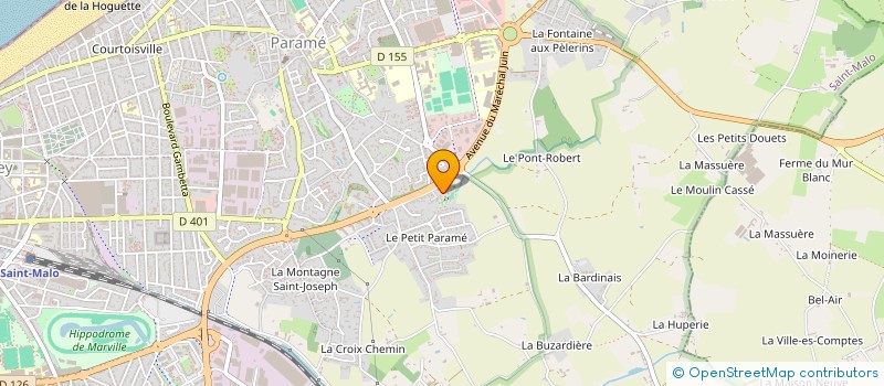 localisation de l'entreprise HABIZEO à SAINT-MALO