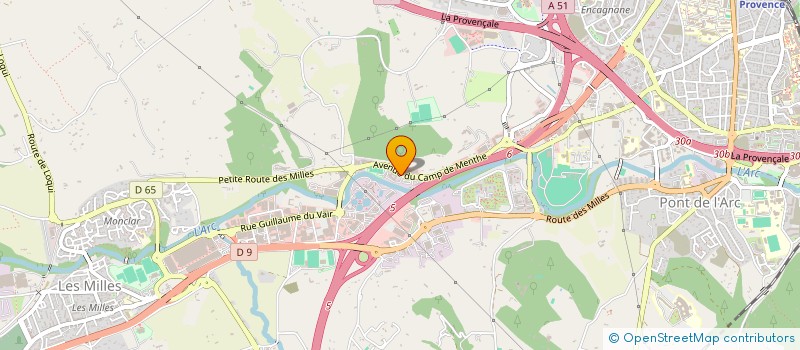 localisation de l'entreprise HABMC EVENTS  AIX-EN-PROVENCE