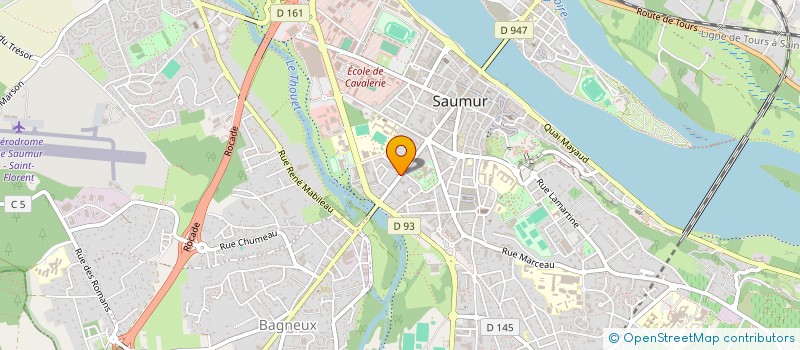 localisation de l'entreprise HABOTH  SAUMUR